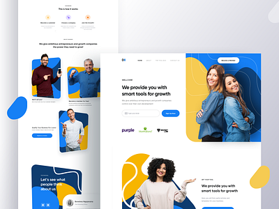 D8 Landing Page 2019 concept ironsketch landing page landing page design theme theme design ui uidesign user experience user interface userinterface uxui website website design