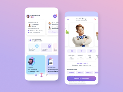 Health App Redesign Concept