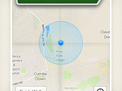 Something New app ios location maps ui
