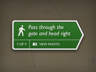 Signpost app directions instructions ios navigation seven of nine sign