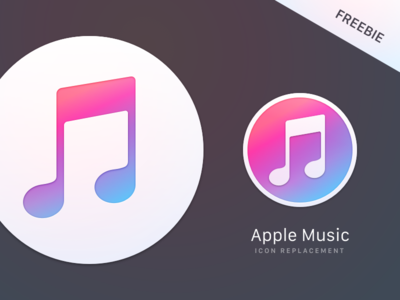 Apple Music Replacement Icons by Hector Simpson - Dribbble