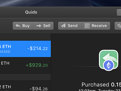 Quids - Dark Mode app dark mode mac mojave