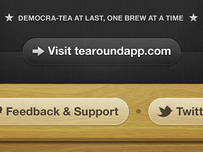 Buttons app democra tea iphone photoshop blows at resizing retina tea round