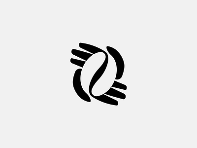 Collective Coffee art direction branding coffee collective design hands iso isotype logo mark negative space sharing