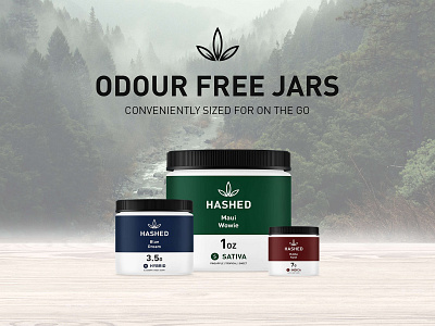 Hashed - packaging designs