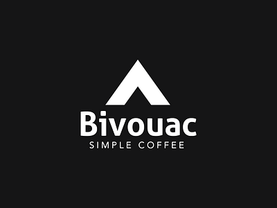 Bivouac Logo bivouac branding coffee coffee bag coffee label coffee logo coffee packaging identity logo logo design logo mark