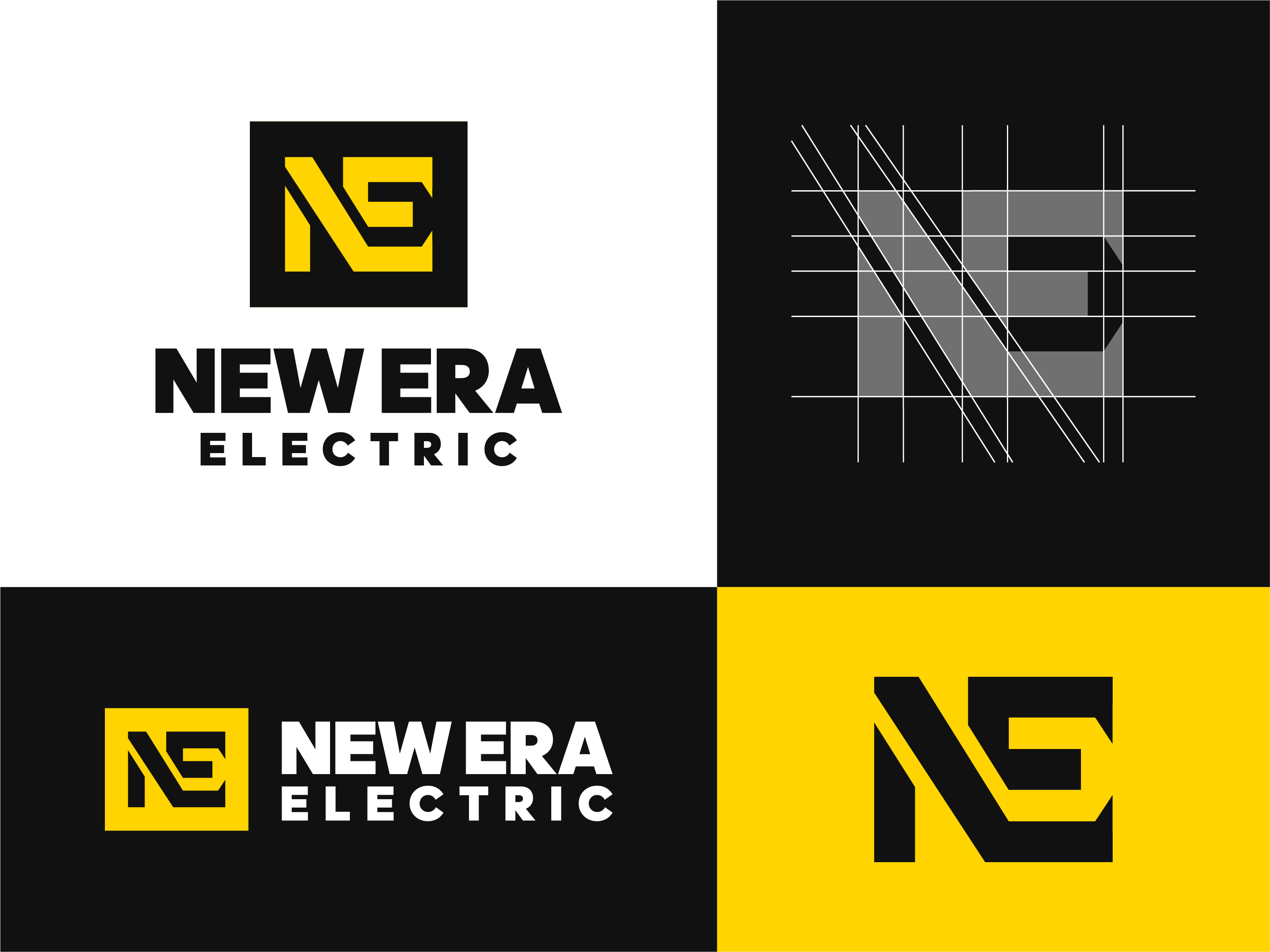 New Era Electric Logo Design By Kaejon Misuraca On Dribbble