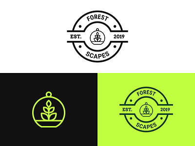 Forest Scapes Logo Design