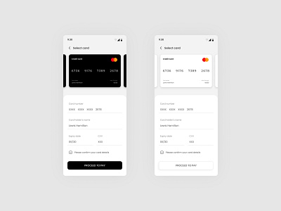 Credit Card Checkout Design design interaction design productdesign ui uidesign ux