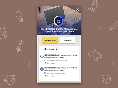 Learning Management System UI/UX - Responsive Course Details by Mokhtar ...
