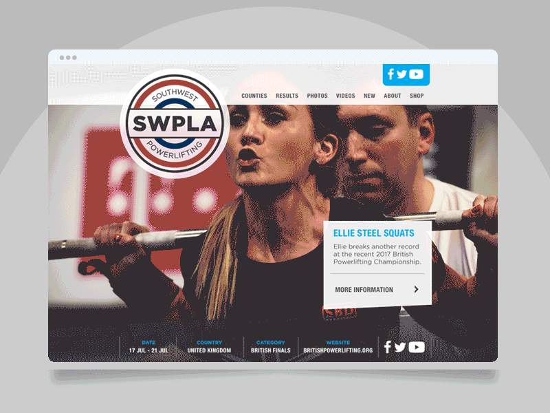 SWPLA Website design website