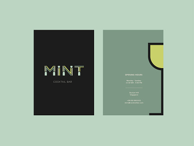 MINT | Flyer art artwork brand branding design flyer flyer design graphic design illustration illustrator vector vector art