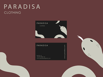 Paradisa Card (Snake)