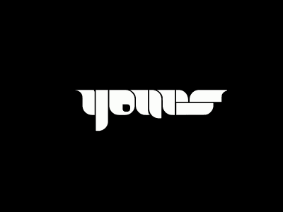 Yourslogo animation branding design logo typography
