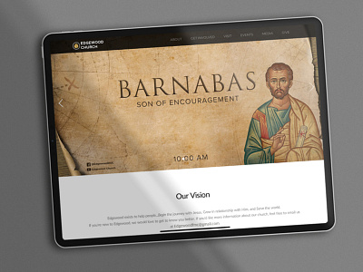 Barnabas- Son Of Encouragement Sermon Graphic