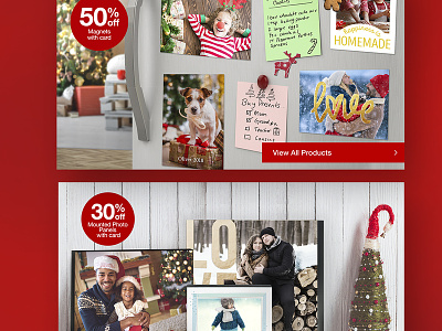 Holiday Screen Savers kiosk photo prints product page screen savers