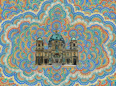 Berliner Dom architecture berlin berlin freelance color design drawing drawing meditation illustration illustrator pattern pen pen and ink watercolor