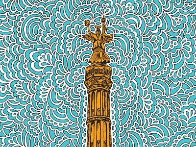 Siegessäule Drawing Meditation