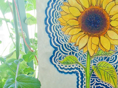 Sunflower Drawing Meditation