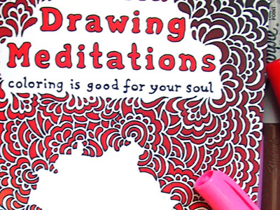 Berlin Drawing Meditations Coloring Book