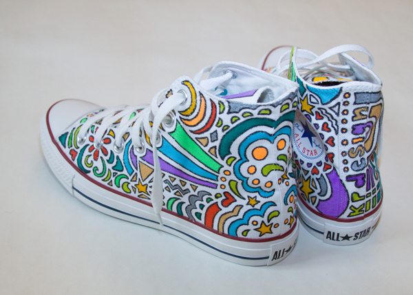 cool converse draw designs