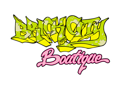 Brick City Boutique logo logotype