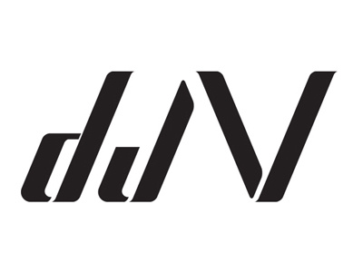 DJ V logo logotype