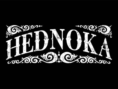 Hednoka logo logotype typography