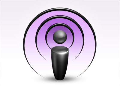 Podcast icon mac purple