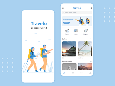 Travelo  -  Travel app