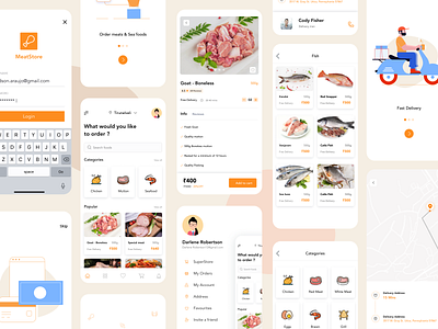 Delivery app - Meatstore