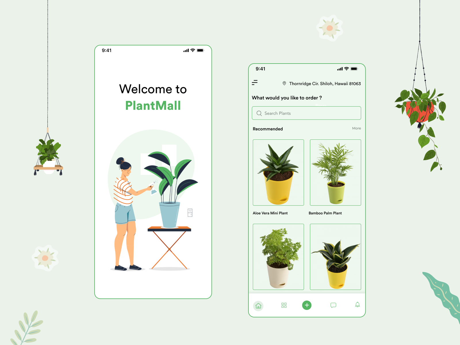 Plants app by Shanmuga7 on Dribbble