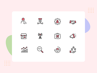 Icons for Analytics Product
