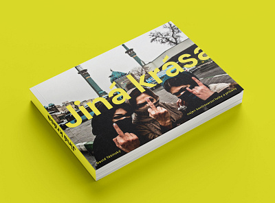 Jiná Krása book - cover book book design graphic design print print design