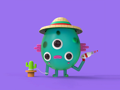 VDInk 04/31 3d character design characters creative cute design illustration inspiration mexico mrolds vdink