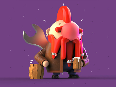 VDInk 09/31 3d character design characters creative cute design illustration inspiration mexico mrolds vdink