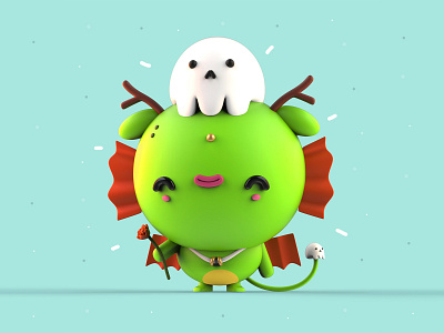 VDInk 29/31 3d character design characters creative cute design illustration inspiration mexico mrolds vdink