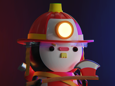 Random V.01 3d blender character creative cute cycles illustration inspiration