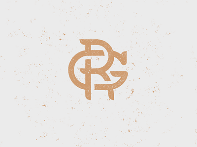 RobGFilm Monogram branding icon lettering logo monogram stamp typography