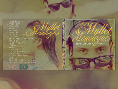 Mullet Monologues cover art album cover art datpiff free hip hop mixtape music photo manipulation rap typography