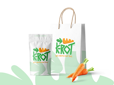 K-ROT - Des carottes pour tous branding carot carotte identity k rot krot orange