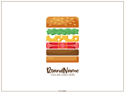 Hamburger Logo dailylogo design graphic design logo