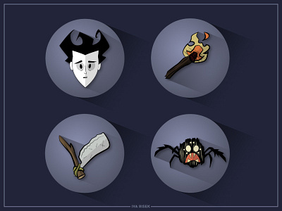 Dont Starve Icons Set 1 design graphic design icon icons