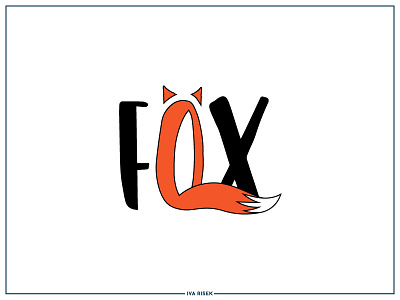 Fox logo daily logo daily logo challenge dailylogo dailylogochallenge logo