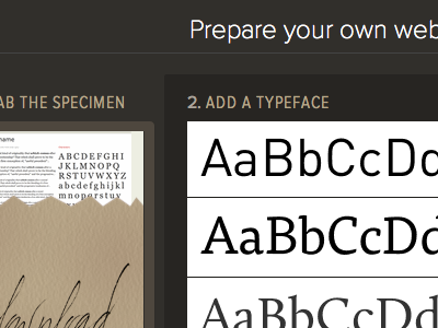 Web Font Specimen redesign nicewebtype typography webfontspecimen