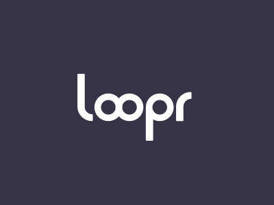 loopr logomark branding logo