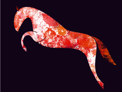 The Horse animal animal art animal illustration graphic horse icon illustration