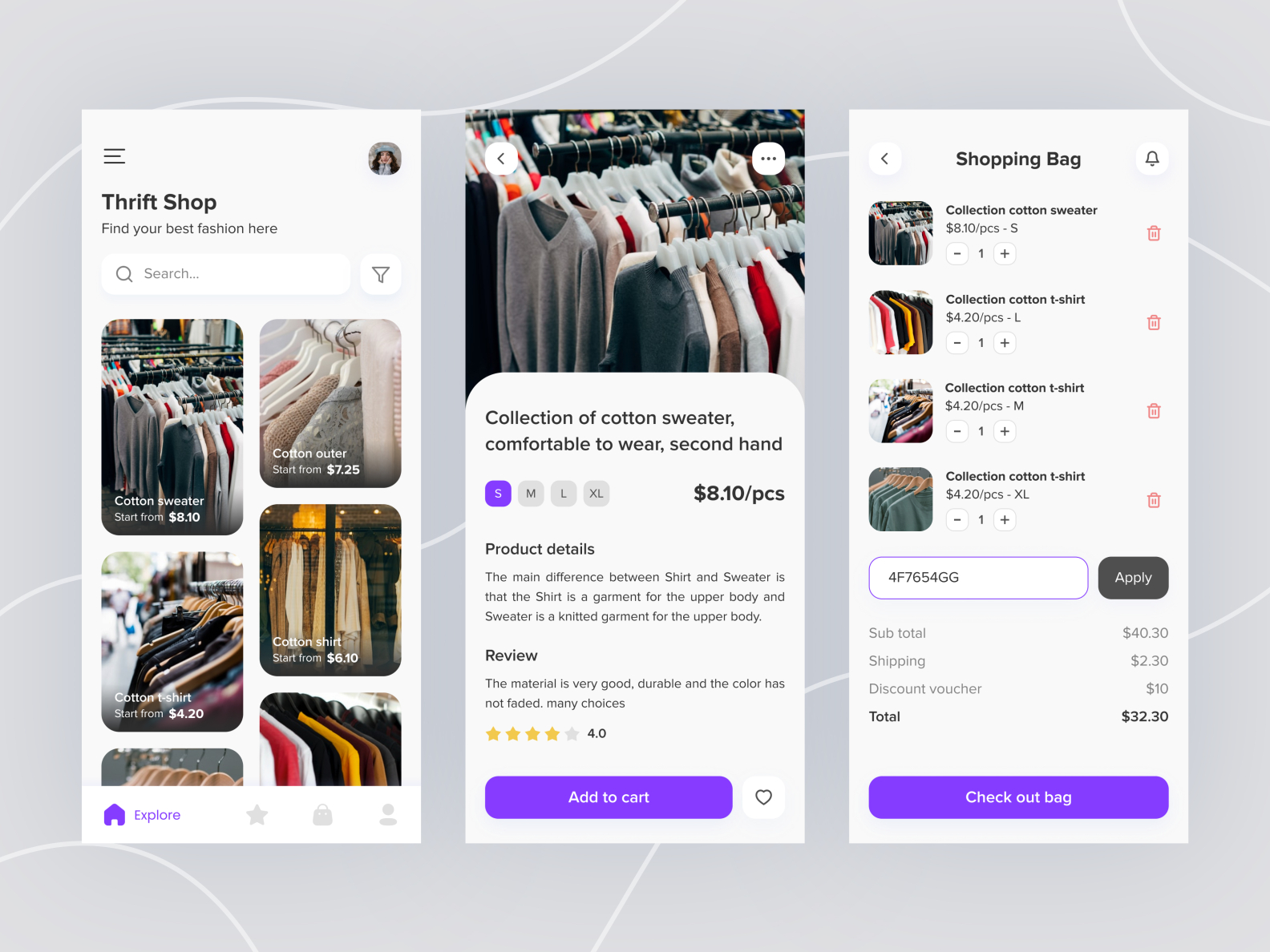 Thrift Shop App Concept by Aan Ragil Julianko on Dribbble