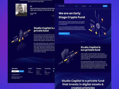 Crypto Fund Website