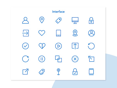 Interface Icons app button icon icon pack iconography icons icons set interface line icon mobile app symbol uidesign uiux vector web